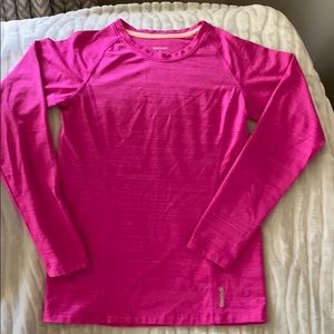 Girls long sleeved Reebok thermal